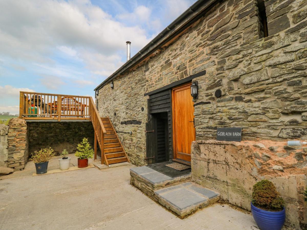 Villa Goblaen Barn Builth Wells Exterior foto